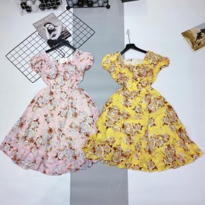 Váy hoa to đệm ngực 2 màu mới (kèm ảnh thật,video)-6