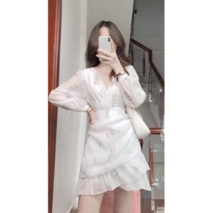 váy hoa đuôi cá-7