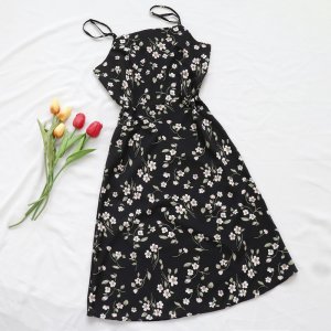 [Mã 55FASHIONSALE giảm 12% đơn 99K] Đầm váy hai dây hoa nhí dễ thương xinh xắn Rolisa RD003-7