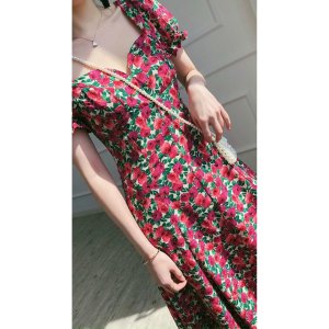 VÁY VOAN HOA NHÍ 3 màu siêu sang,dễ mặc đi chơi đi tiệc( tuyển sỉ, ctv toàn quốc)-8