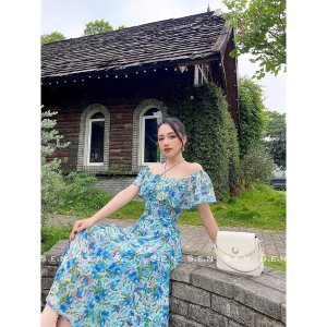 Váy maxi von hoa bèo ngực-6