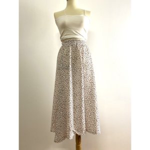 Chân Váy Hoa Nhí Vintage Nhiều Màu Hàng Quảng Châu - Chân Váy Dài Vintage Cạp Chun (có loại 2 lớp)-5