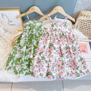 Váy hoa hai dây siêu xinh cho bé-7