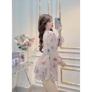 váy voan hoa hở lưng-2