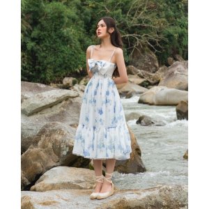 Váy nữ ❤️FREESHIP❤️ Đầm hoa cao cấp giá sỉ-5