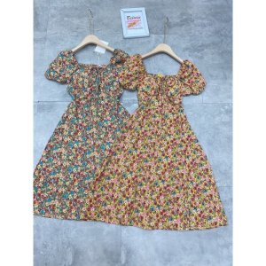 [Siêu Hot] Váy Hoa Xẻ Đùi 2 Màu Siêu Xinh Có Ảnh Thật Kèm Video-7