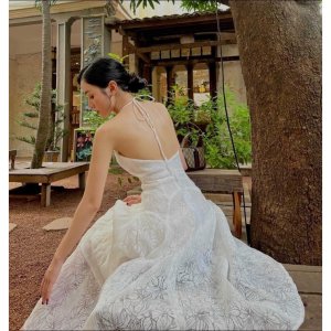 váy yếm hoa nổi-2