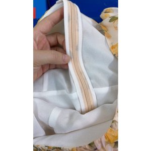 V113 - Váy hoa vàng cổ vuông dáng dài vintage - (MC) Modish and Chic-6