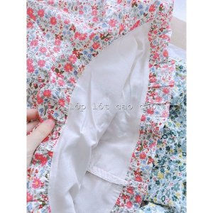 VÁY THÔ HOA NHÍ VIỀN NGỌC TAY BỒNG CHO NỮ-8