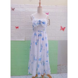 Váy nữ ❤️FREESHIP❤️ Đầm hoa cao cấp giá sỉ-6