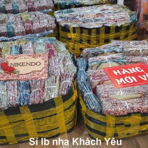 Váy 2 Dây Hoa Nhí Vải Lanh Quai Buộc – Váy Lanh 2 Dây Dáng Xòe Nikendo VL1-3