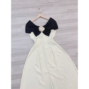 Váy phối chùm vai nơ hoa-4