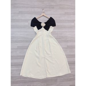 Váy phối chùm vai nơ hoa-2