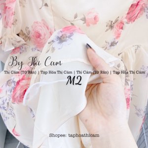 Váy hoa tiểu thư tay bồng cổ vuông phối hoa hồng-9