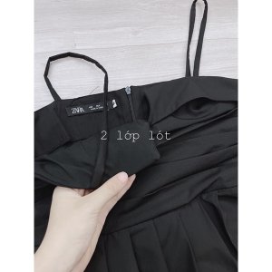 Váy 2 dây đen-5