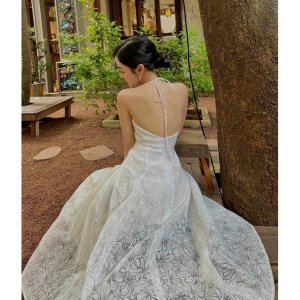 váy yếm hoa nổi-3