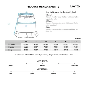 Lovito Váy chữ A hoa Ditsy thường ngày dành cho nữ L71ED093 (Hồng đen)-7